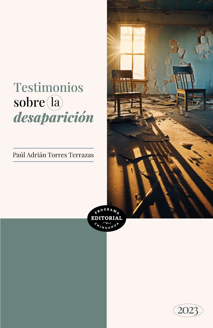 Portada de Testimonios sobre la desaparición