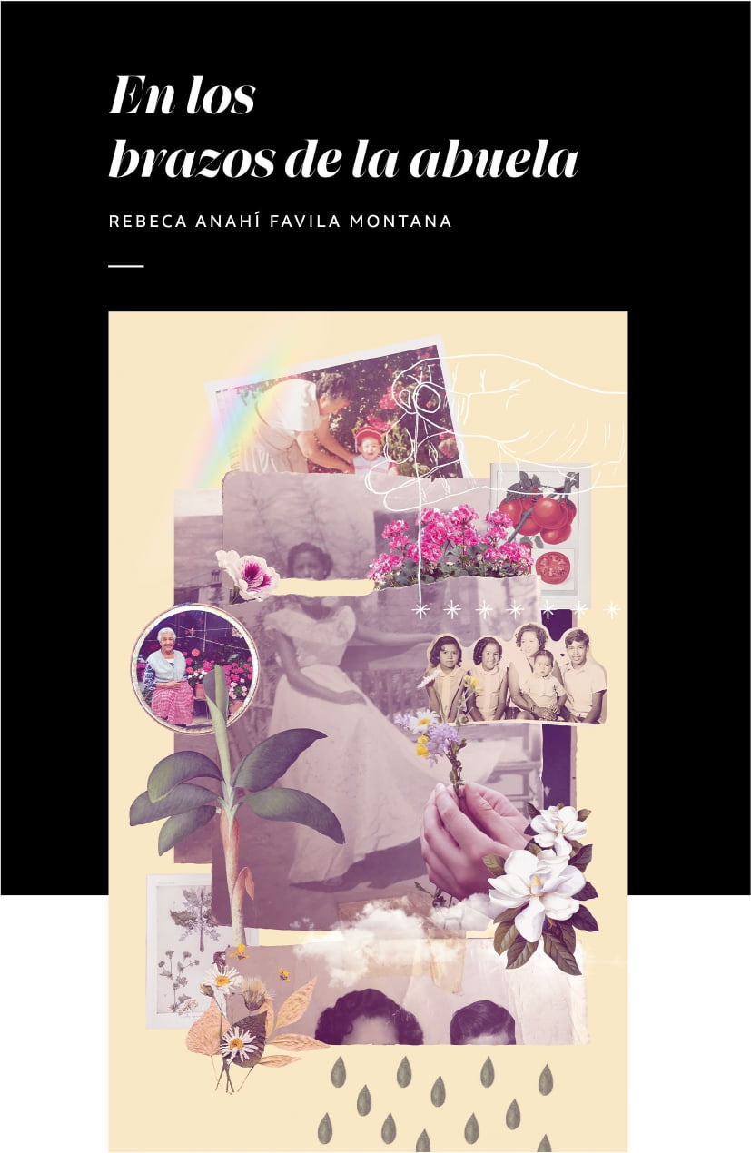 Portada de En los brazos de la abuela